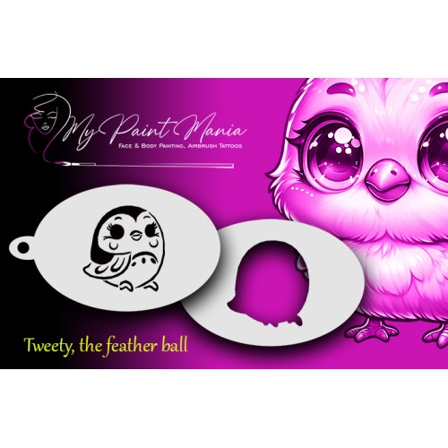 My Paint Mania Tweety, the feather ball